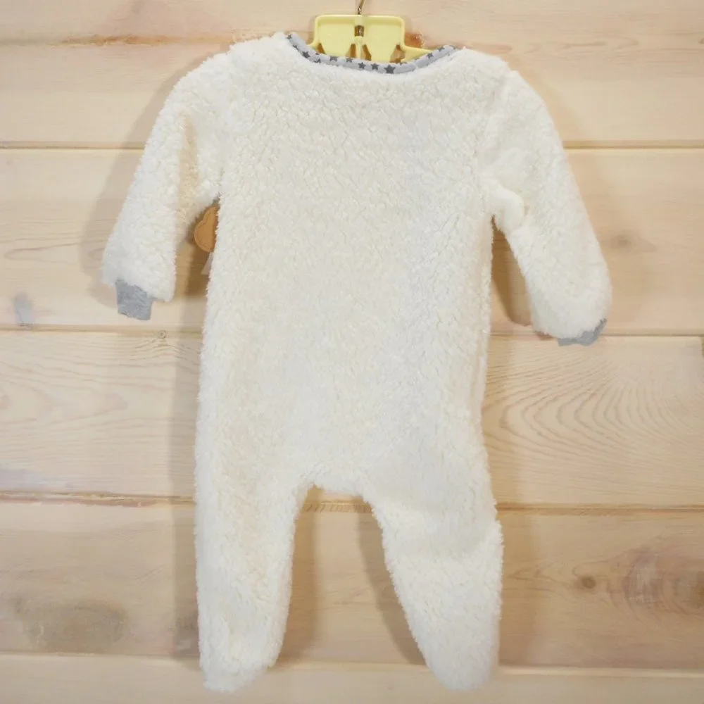 Baby Essentials 6 Months Long Sleeve Footie Sleeper Zip NEW Fleece Dinosaur NWT